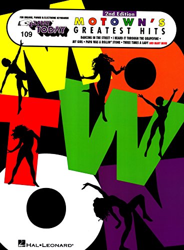 Motown's Greatest Hits Songbook: E-Z Play Today Volume 109 (Motown Greatest Hits)