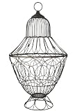 Lazy Susan Russet Wire Bird Cage