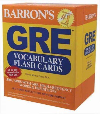 Barrons Gre Vocabulary Flash Cards