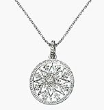 Avon Snowflake Necklace in Red Signature Box