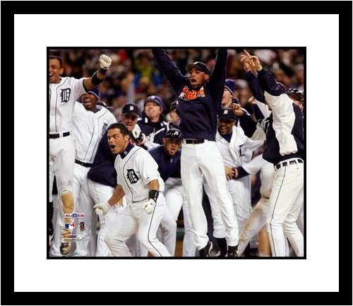 Buy 2006 Detroit Tigers Framed 8x10 Photo - 2006 ALCS Champions Celebration by No manufacturer