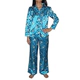 2 PCS SET: Girls La Senza Fleece Sleepwear Pajama Top & Pants Set - Blue