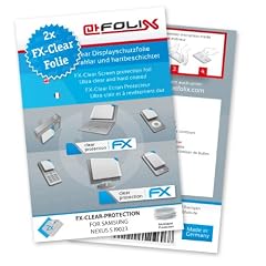 atFoliX FX-Clear Displayschutzfolie f�r Samsung Nexus S i9023 (2-er Pack) - Displayschutz kristallklar! H�chste Qualit�t - Made in Germany!