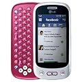 Handy LG GT350 White Pink QWERTY Tastatur Software Branding Ohne Simlock