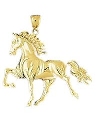 CleverEves 14K Gold Pendant Horse 11.4 - Gram(s)