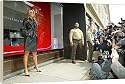 Box Canvas Print of ELLE MACPHERSON LIVE BODY CAST IN SELFRIDGES WINDOW FOR BODY CRAZE,... from Rex Features