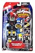 Power Rangers Year 2006 Operation Overdrive Series 6 Inch Tall Action Figure Robot Set - Transmax Vehicles Set D with 3 Vehicles that Combine into Zord Figure