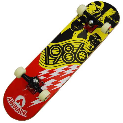airwalk series 7 skateboard red yellow  more detail click!