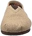 TOMS Men's Classics Burlap Slip-On, Easy On-Off Fit in Flexible and Durable Canvas Upper