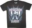 Mighty Fine Transformers Megatron For President Black T-shirt Tee