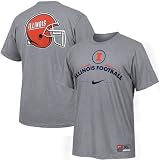 Nike Illinois Fighting Illini Ash 2008 Practice T-shirt
