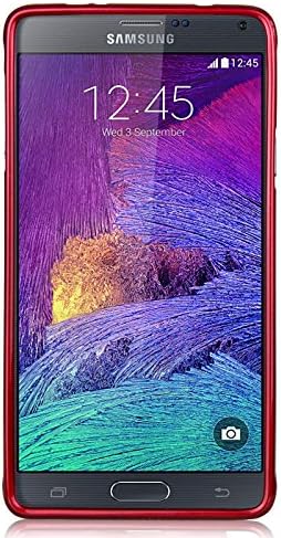 Samsung Galaxy Note 4, Ultra Slim TPU Case Plus 3-in-One Bundle: HD Screen Protector, Stylus & Wipe in Retail Packaging (Wine Red)