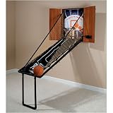 The Wall-Mounted Fold-Out Mahogany Basketball Game.