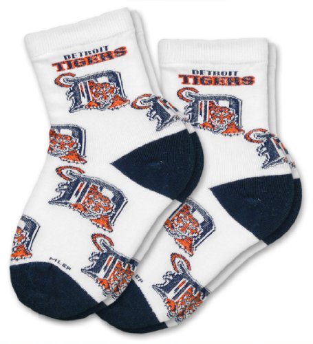 MLB Detroit Tigers Kid's Toddler Socks (2 Pack)