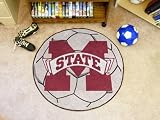 Mississippi State Bulldogs Soccerball Rug