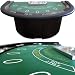 Deluxe Blackjack Table with Pedestal Legs metal locking tray