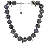 Aid Through Trade Charcoal Grande Sophia Necklace
