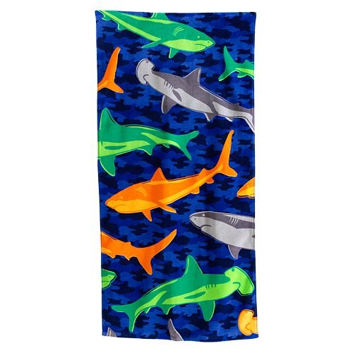 Jumping Beans Sharks Beach Towel 28