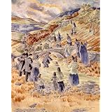 Baptism in the River Ceiriog, at Pontfadog, Denbighshire, by Mildred Eldridge (Print On Demand)