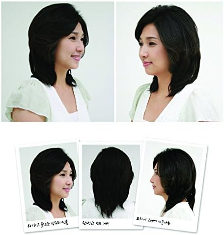 [HWANGHOOMO] 100% Human Hair Back Up Point Hairpiece Clip-on Hair Extension Wig (Small(T-4))
