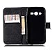 Galaxy Avant Case,G386 Case Wallet,IVY [Don't Touch My Phone][Kickstand Function][Credit Cards Slot][Cash Pockets] Premium PU Leather Flip Cover Wallet Case For Samsung Galaxy Avant G386