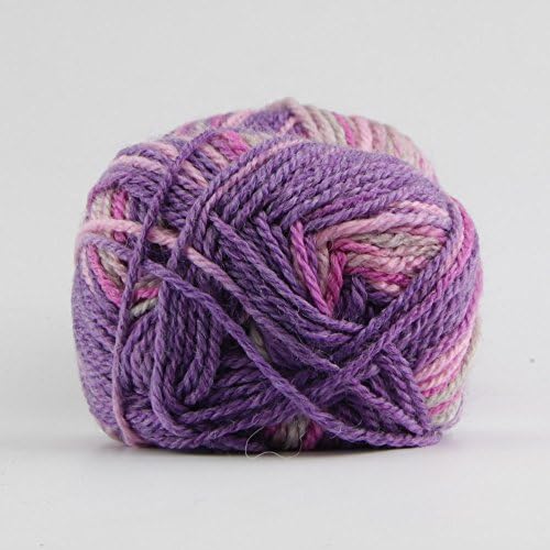Wisful 1x50g Cashmere Soy Cotton Baby Yarn£¬DK,Pink Purple Mix,806