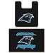 Carolina Panthers Two Piece Bath Rug Set