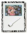 Mayfair Lane Happeez Photo Whiteboard, Jungle Fever Zebra (WBP13)
