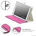 SAWE Tab 4 7 Case Samsung Galaxy Tab 4 7.0 Pink Hybrid Folio Case - Slim Fit Premium Leather Cover with Stand for Samsung Tab 4 7-Inch Tablet Nook SM- T230 / T231 / T235
