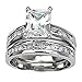 Bling Jewelry 2.5 ct Emerald-Cut Solitaire CZ