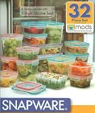 Snapware 32 Piece Set 100% Airtight & Leakproof, Keeps Food Fresh.