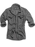 Surplus Raw Vintage Hemd Wood Cutter Shirt - schwarz -, Größe:L