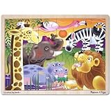 Melissa & Doug African Plains Jigsaw 24 pcs Puzzle