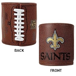 New Orleans Saints NFL 2pc Football Can Holder Set by Great American Products