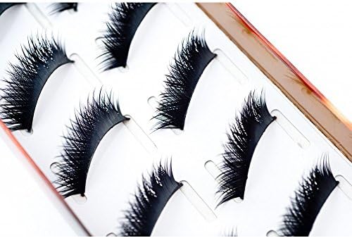 5 Pairs Dense Dramatic and Cat-Eye Style False Eyelashes Double Flex Series 78