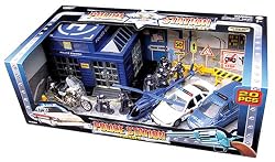 Police Station Playset - 20 Pieces