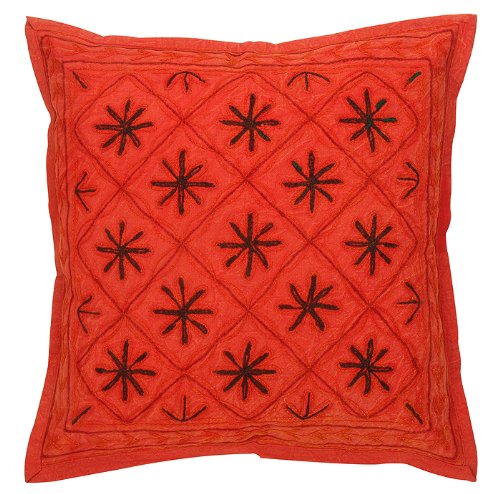 Opiniones De Cojín De Algodón Indio Covers Adorna Con Rosca Y Tamaño