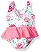 Sea Me Swim Baby Rosey 1pc Swimsuit with Built in Diaper