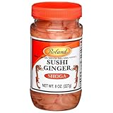 Roland Sushi Ginger, 8-Ounce Jars (Pack of 8)