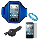 Durable Neoprene Exercise Sports Workout Armband with Adjustable Velcro Str ....