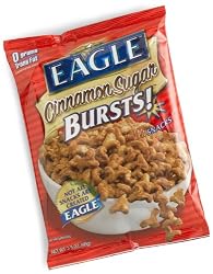 Eagle Cinnamon & Sugar Bursts! 3.5-Ounce Bags (Pack of 6)