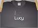 Search : I Love Lucy - Ladies Short Sleeve Gildan g640l Rhinestone Shirt