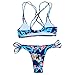 Polovi Women Swimsuit Bathing Suit Sexy Hot Brazilian Jazzy Bikini Set Black