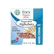 Eden Organic Vegetable Alphabets, 16-Ounce Packages (Pack of 6)