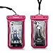 DandyCase Slim Waterproof Case for Apple iPhone 5S / 5 / 5C & Apple iPod Touch 5 (Will NOT fit Other Smartphones) - IPX8 Certified to 100 Feet [Retail Packaging (Hot Pink)