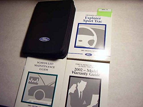 2002 Ford Explorer Sport Trac Owners Manual