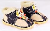 Cream and black leather toddler shoe XSLXY Sport size 16 or UK size 4 (approx 9-12 months)