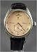 Adee Kaye Automatic Regulator Jump Hour Watch - Rose Dial / Burgundy Strap