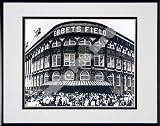 Ebbets Field Outside #2 Double Matted 8 X 10 Photograph in Black Anodized Aluminum Frame
