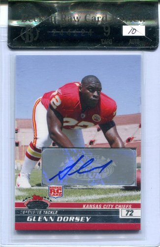 Glenn Dorsey Autographed/Hand Signed 2008 Topps Stadium Club Card